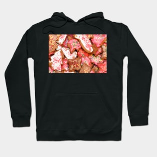 Christmas gingerbread background Hoodie